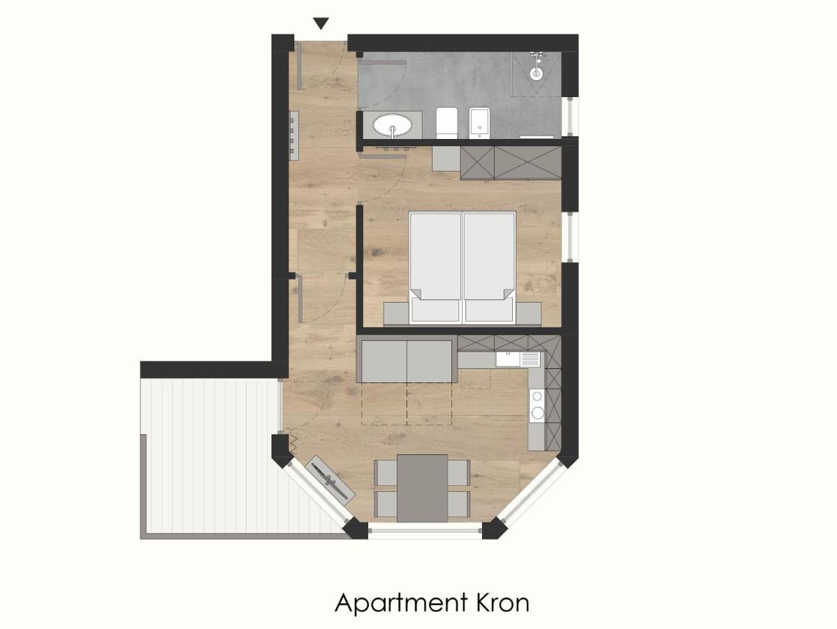 Pramstaller Apartments Sankt Lorenzen Buitenkant foto